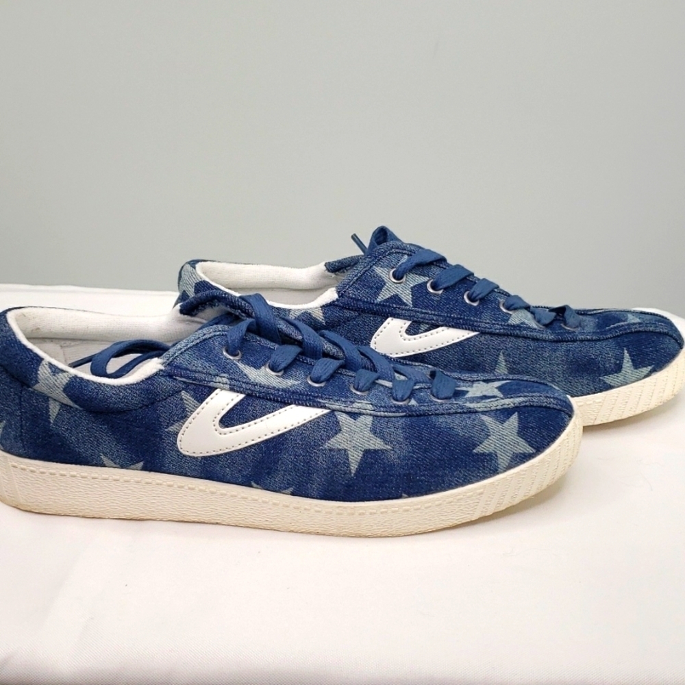 Tretorn Nylite Plus Star-Print Canvas Sneakers - image 2